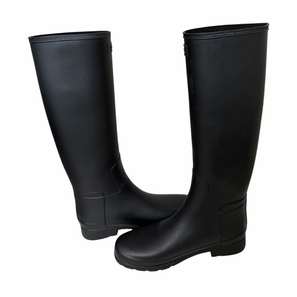 Hunter Black Women's Winter & Rain Boots - Picture 5 of 10